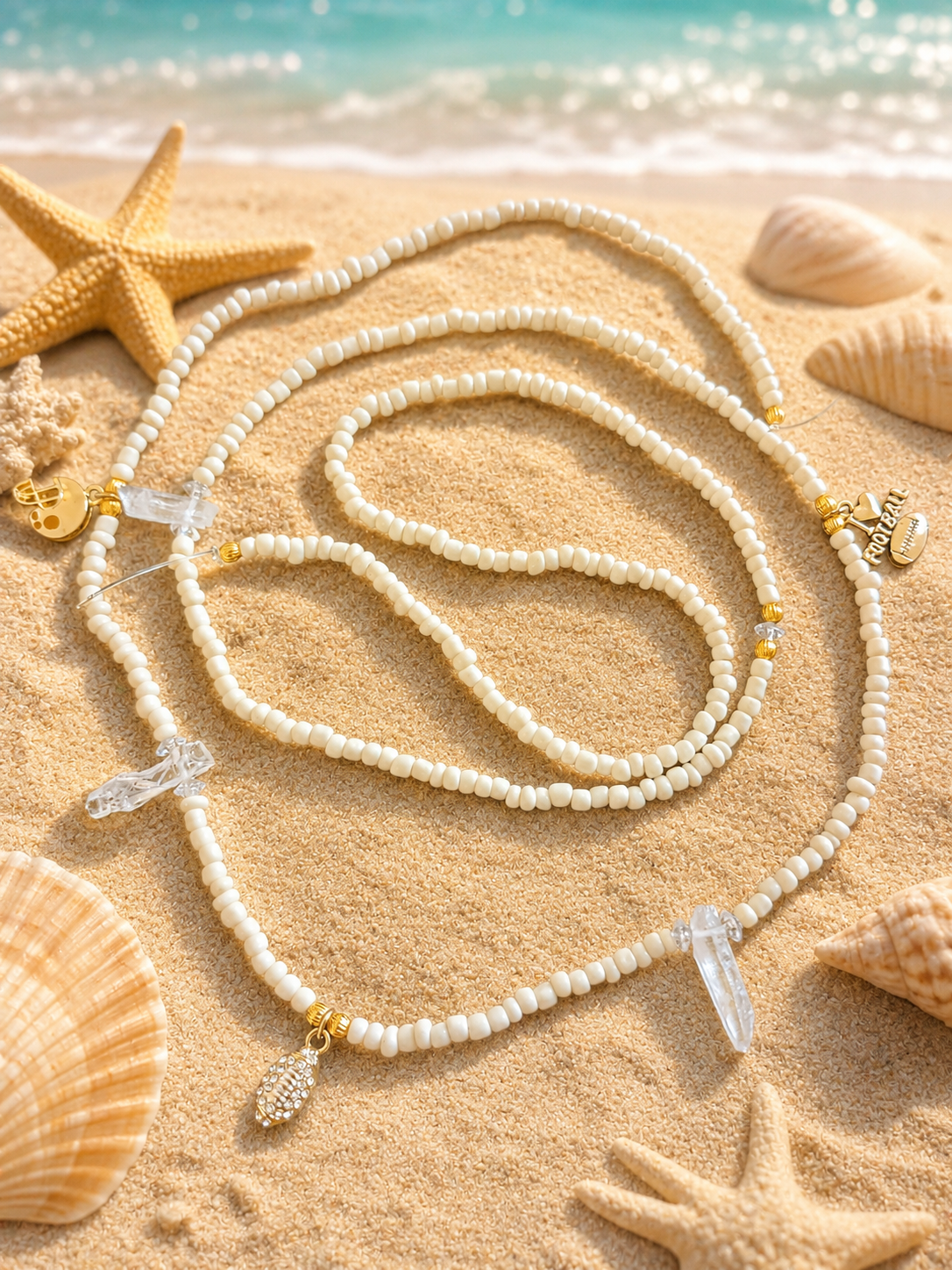 GOLD WAIST BEAD